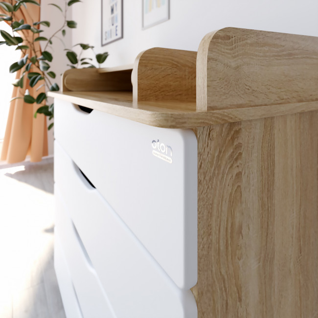 АТОН Комод Сириус-2 WOOD 804 ПВХ дуб сонома