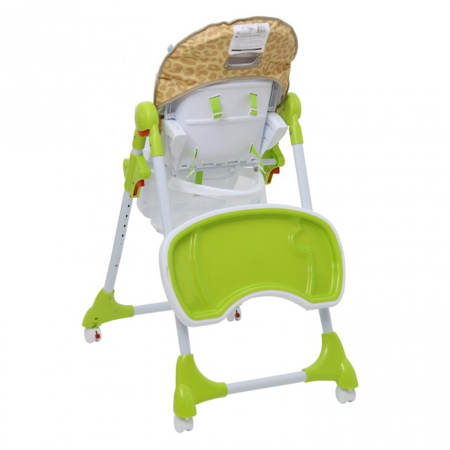 Стульчик для кормления Polini kids Disney baby 470 Король лев, зеленый Стульчик для кормления Polini kids Disney baby 470 Король лев, зеленый